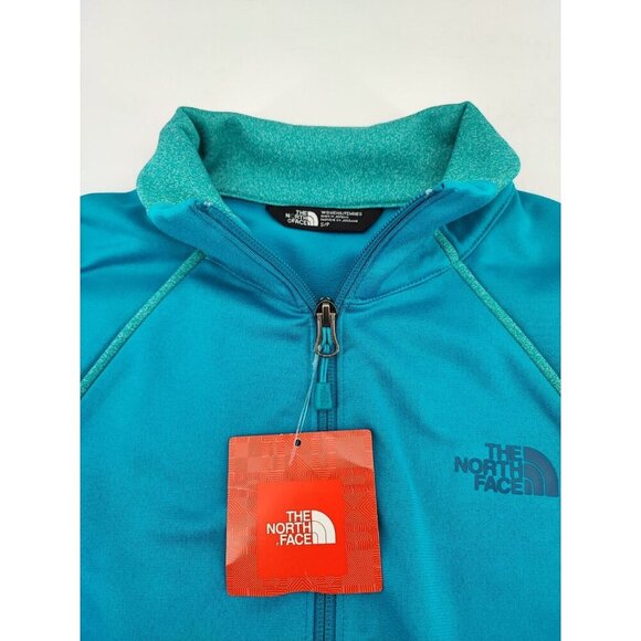 The North Face Cinder 100 Full Zip Track Jacket Flamenco Blue Activewear Size S - Picture 3 of 12